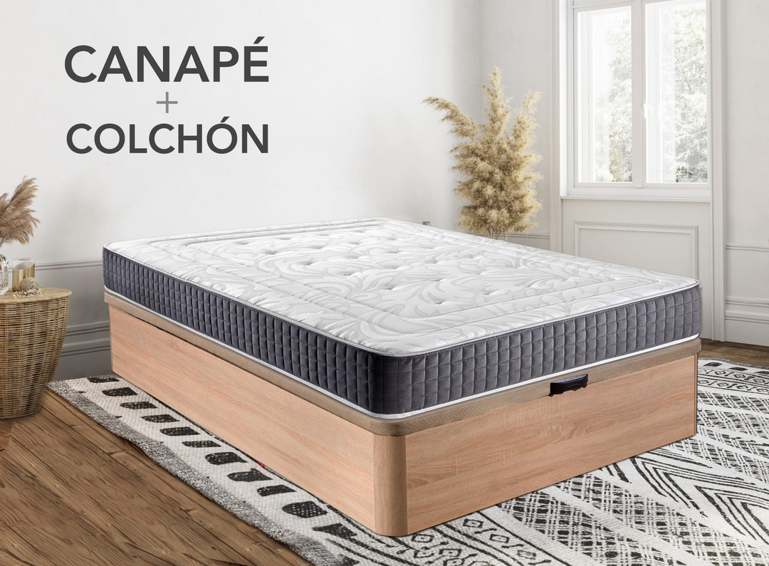 Oferta Canapé abatible y colchón visco