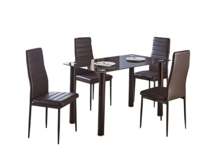 Conjunto de Mesa y 4 Sillas