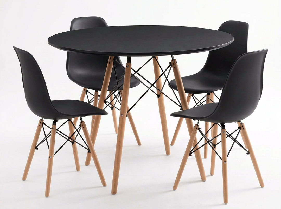 Mesa Redonda Nordica 100cm. Comedor o Cocina