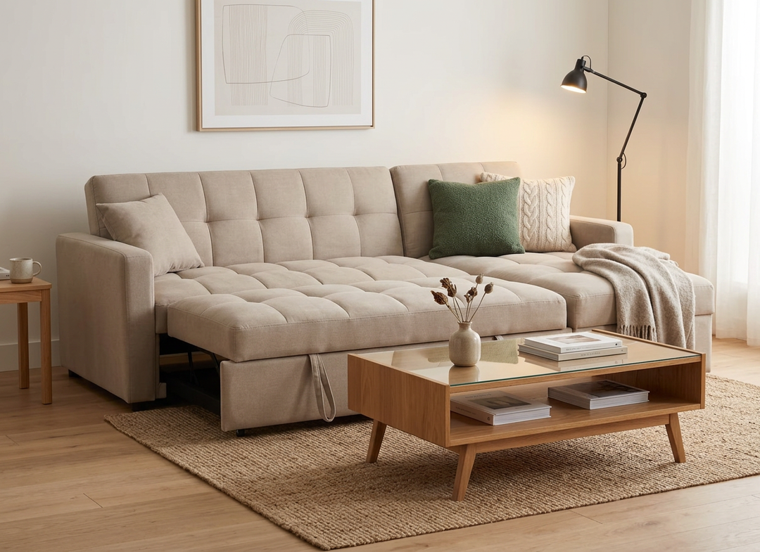 Sofa Cama Chaise Longue Kris 210cm