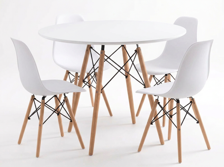 Mesa Redonda Nordica 100cm. Comedor o Cocina