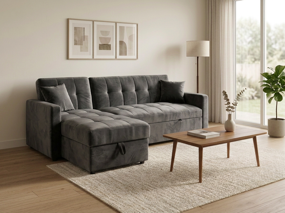Sofa Cama Chaise Longue Kris 210cm