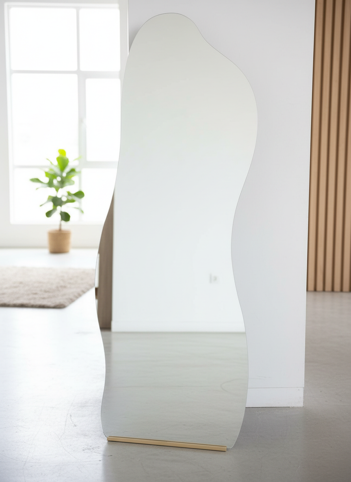 Espejo Decorativo de Pie Orgánico 70x170 cm – Modelo 19-01 | Espejo de Cuerpo Completo Moderno