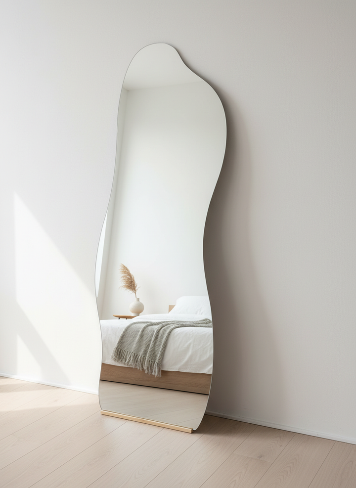 Espejo Decorativo de Pie Orgánico 70x170 cm – Modelo 19-01 | Espejo de Cuerpo Completo Moderno