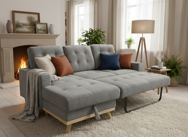 Sofa Cama Chaise Longue Nuria 230cm