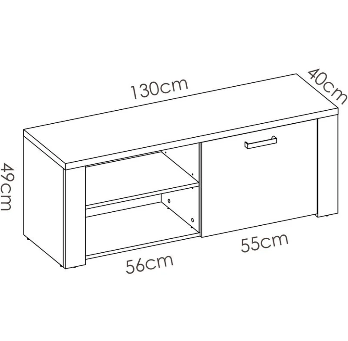 Mueble de TV Siena