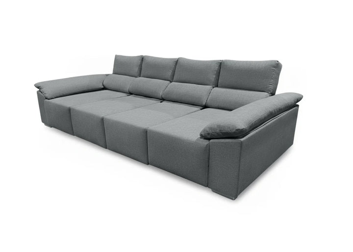 Mega Sofa Cama Chaise Longue Barcelona con Arcon, 335cm