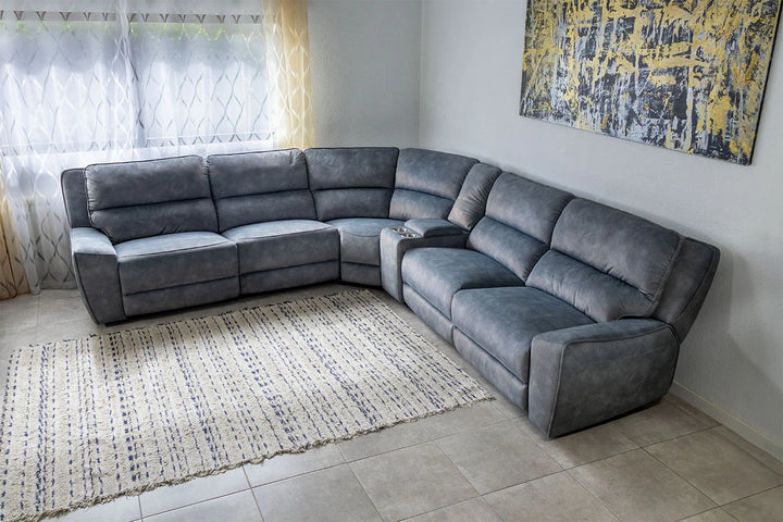 Sofa Rinconera Electrica Reclinable Monroe 330cm (Unidad de Exposición)