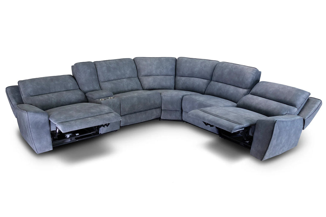Sofa Rinconera Electrica Reclinable Monroe 330cm (Unidad de Exposición)