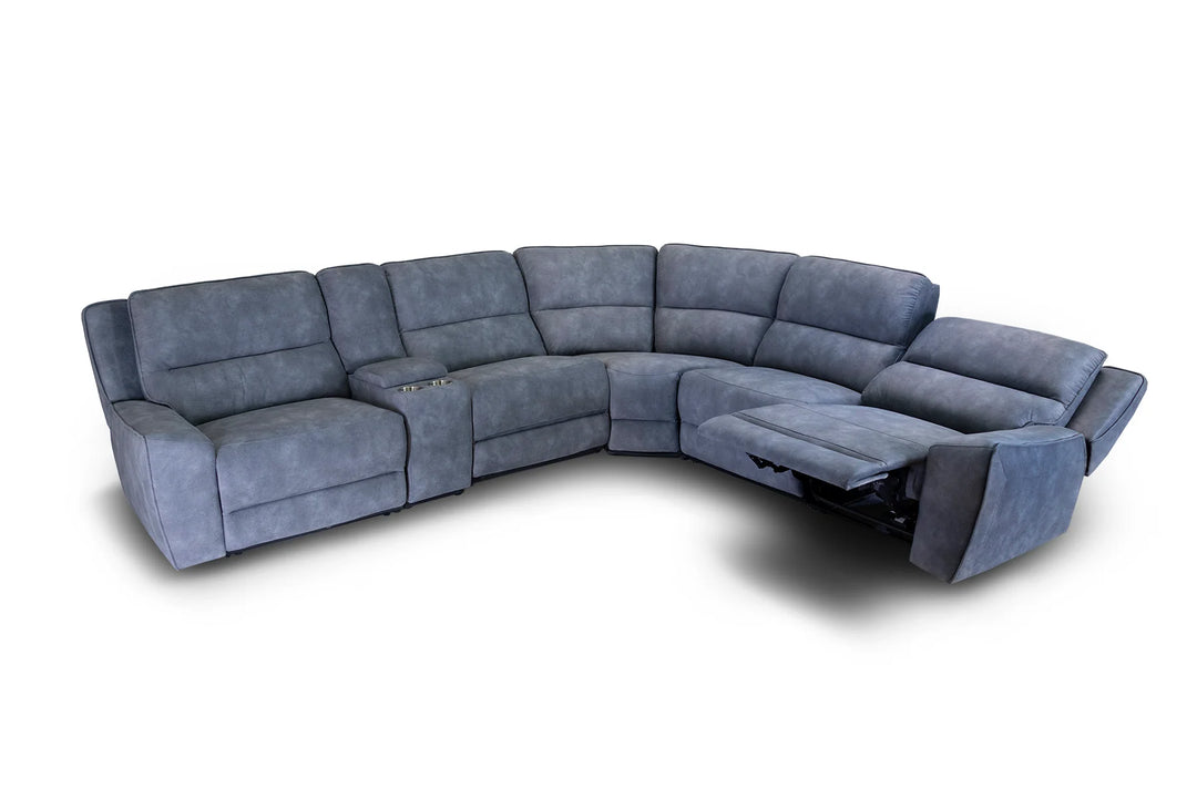 Sofa Rinconera Electrica Reclinable Monroe 330cm (Unidad de Exposición)