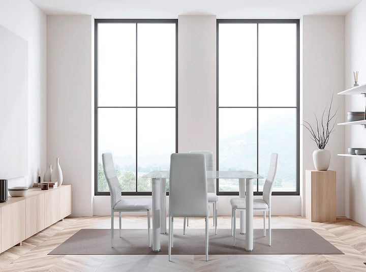 Conjunto de Mesa y 4 Sillas