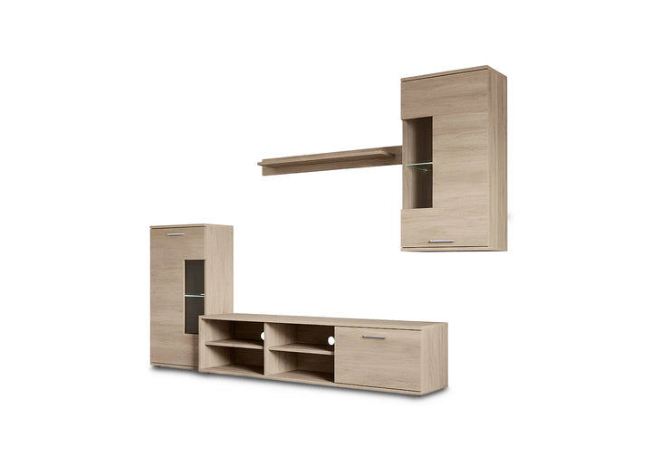 Conjunto Mueble de Salon Airam, Sonoma