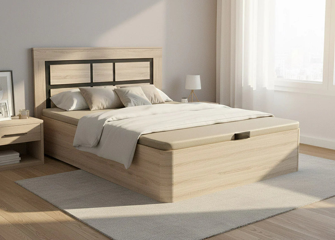 Pack Cama Canape Abatible + Cabecero Kiara