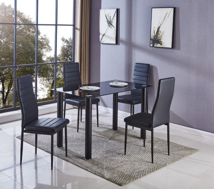 Conjunto de Mesa y 4 Sillas